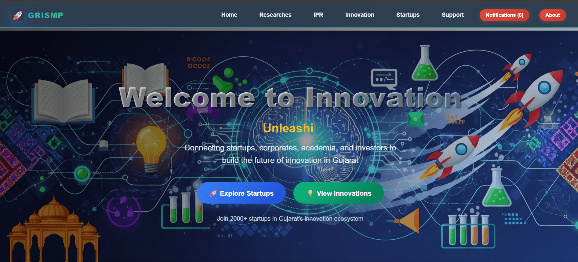 Research & Startup Management System preview